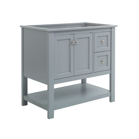 Fresca Fcb2336 Cambria 35" Single Free Standing Vanity Cabinet Only - Grey