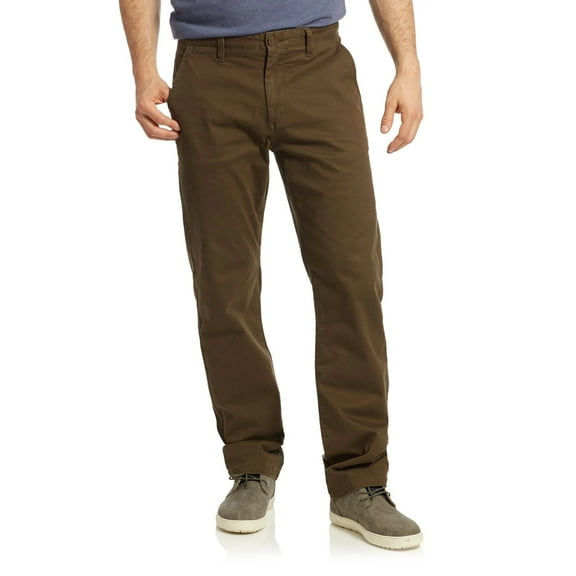 Flag & Anthem OLIVE Castleton Chino Portland Relaxed Pants, US 32x32