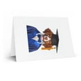 thumbnail image 2 of DistinctInk Greeting Card / Note Card - Brittany Puppy Graduation - PACK of 1, 2 of 7