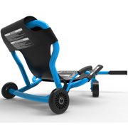 EzyRoller: Classic X - Blue - Ride-On Scooter, Cambering Motion, Pedal Free Cart, Hand Brakes, Extendable Frame, 154lb Capacity, Kids Ages 4+