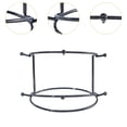 thumbnail image 6 of Crown Display Stand Tiara Holder Hairband Stand Sturdy 2 Tier Metal Design for Women Bridal Headpieces Shop Exhibitions, 6 of 9