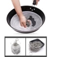 thumbnail image 5 of 7 Inch Chainmail Scrubber 316 Stainless Steel Cast Iron Cleaner with Hanging Ring for Pot Pan Skillet and Cookware Cleaning, 5 of 9