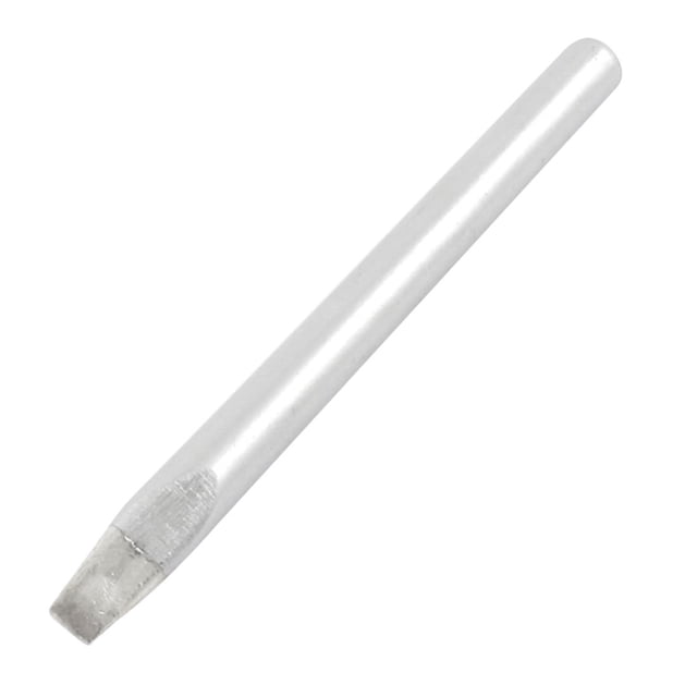 Unique Bargains Replaceable Chisel Design 60W 4mm Width Head Welding Soldering Iron Tip