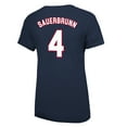 thumbnail image 2 of Icon Sports Women's Becky Sauerbrunn Blue USWNT Player Name & Number T-Shirt, 2 of 3