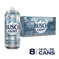 thumbnail image 3 of Busch Light American Lager Beer 8 pack 16 fl oz Aluminum Cans 4.1% ABV, 3 of 9