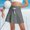 Gray, variant on Sentmoon High Waisted Swim Skirt Curvy Swimsuit for Women Tummy Control Push Up Solid Color Plus Size Women's Bathing Suits Summer Vacation for Fashion and Trendy Looks