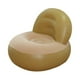 thumbnail image 3 of Sofá inflable, sofá portátil en forma de L de PVC blando, sillón inflable Beige, 3 of 9