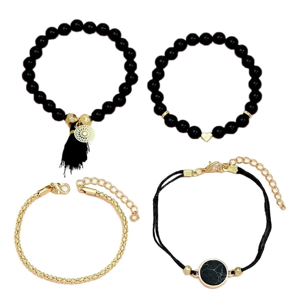 Pulsera del encanto de la joyería para las mujeres de la borla Bohemia Pulseras Corazón