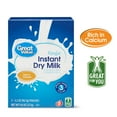 thumbnail image 5 of (3 pack) Great Value Instant Nonfat Dry Milk, 3.2 oz Pouches (3 Count), Makes 3 Quarts, 5 of 11