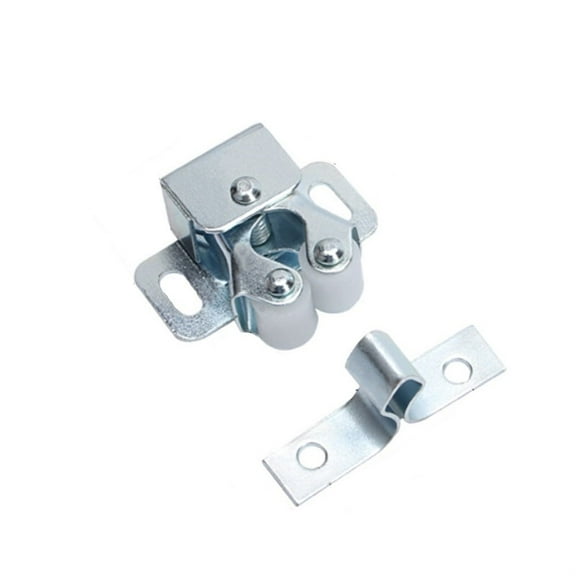 1 Set Door Stop Closer Stoppers Damper Buffer Magnet Cabinet Catches With Screws For Wardrobe Hardware Furniture Fittings