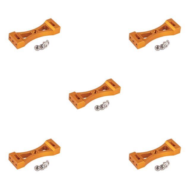 Vogacara Mini travesaño de montaje fijo de viga de Metal, soporte de pieza de repuesto DIY 1/12, accesorios de coche de escalada de Control remoto, Type2 NO2 Vogacara CBP191376