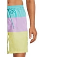 thumbnail image 5 of No Boundaries Men's & Big Men's 7" Printed Swim Trunks, 5 of 5