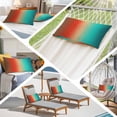 thumbnail image 6 of Teal Orange Brown Ombre Throw Pillow Covers, Abstract Modern Art Aesthetics Soft Breathable Pillow Cases with Invisible Zipper for Sleeping, Standard Pillowcases for Couch Bed Sofa Chair 20x26 Inches, 6 of 9