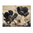 thumbnail image 3 of Designart "Brilliantly Colored Poppies IV" Floral Print on Natural Pine Wood, 3 of 5
