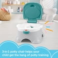 thumbnail image 2 of Silla de aprendizaje para ir al baño Fisher-Price 3 en 1, 2 of 7