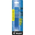 thumbnail image 2 of Pilot Gel Ink Refills for FriXion Erasable Gel Ink Pen, Fine Point, Blue Ink, 3 Packs 9 Refills, 2 of 3