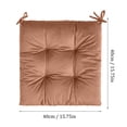 thumbnail image 3 of Coussin de Chaise Rond Rembourrage Doux Coussin Rembourré Maison Ou Voiture Coussin en Coin Voiture, 3 of 6