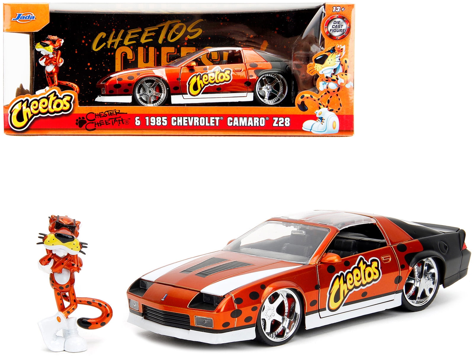 ミニカー 1:24 CHEETOS 1985 CHEVY CAMARO Z28 1:24 Cheetos - 1985 Chevrolet Camaro Z/28 w/Chester the