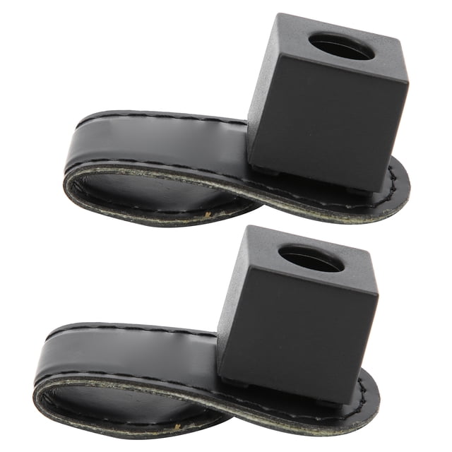 Clip de Tiza de Billar, Clip de Cinturón de Tiza, Soporte de Tiza de Cuero de Vida Larga, 2pcs/Set Ligero Portátil para Billar informal