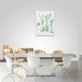 thumbnail image 5 of Farmhouse Bathroom Floral Wall Art Rustic Bathroom Flower Botanical Pictures Wall Decor Country Floral Plant Canvas Prints Painting Modern Home Framed Artwork for Living Room Bedroom Office 12"x16", 5 of 6