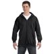 thumbnail image 1 of Adulto 9.7 oz. Ultimate Cotton® 90/10 Sudadera con capucha y cremallera completa NEGRO 2XL hanes F280, 1 of 1