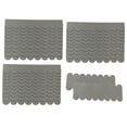 thumbnail image 2 of Hoja de fieltro Hojas de tela de fieltro Cortar y coser Recortable Manualidades hechas a mano Fieltro recortable Gris, 2 of 9