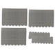 thumbnail image 2 of Láminas de fieltro autoadhesivas para cortar y coser, material de fieltro grueso, recortable para manualidades Gris, 2 of 9