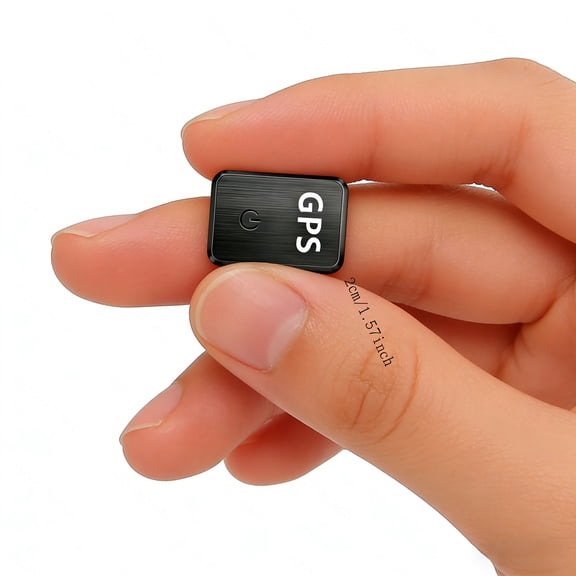 0.8 inch!Hidden Mini GPS Tracker for Vehicles Portable Real Time Magnetic Tracking Device Car Full Global Coverage Location Kids Dogs Trucks Person No Subscription Required Monthly Fee (Mini Size ﻿)