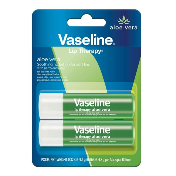 Terapia Labial Vaseline Aloe Care Pack Doble