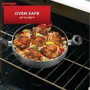 T-fal Easy Care Nonstick Cookware, Jumbo Cooker, 5 Quart, Grey