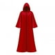 thumbnail image 1 of Capa con capucha para Halloween, capa de cosplay, disfraz de bruja de cuerpo entero, capa larga con capucha rojo XL, 1 of 9