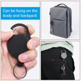 thumbnail image 5 of 2pcs Porte-cls Rtractable - Noir, Porte Badge Clef Retractable, Enrouleur Porte-cls Avec 60 Cm De Fil Dacier, Porte-badge Cls Rtractable Pour Pant, 5 of 5