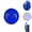 Blue, variant on RoomBacks  Blue Frown Face Plastic Full Face Mask, Classic Downcast Expression Costume Mask With Elastic Rope, Novelty Dress-Up Mask For Halloween, Cosplay, Themed Party, Carnival, Stage Performance