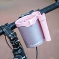 thumbnail image 2 of Vruelia Bicycle Drink Holder Bicycle Cup Holder with Phone Mount Universal Non-slip Drink Holder for Bikes Scooters More 3-in-1 Design Holds Water Bottles, 2 of 12