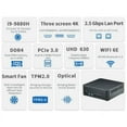 thumbnail image 3 of Mini PC, Kinupute Desktop Computer with Core i9-9880H, TPM2.0, Windows 11 Pro, 32G DDR4, 1T PCIE3.0 NVME SSD, DP/HDMI/USB-C Port, 4K@60Hz, 2x2.5G RJ45 LAN, WiFi 6E/BT5.3, Support 4G Module, HTPC, 3 of 17