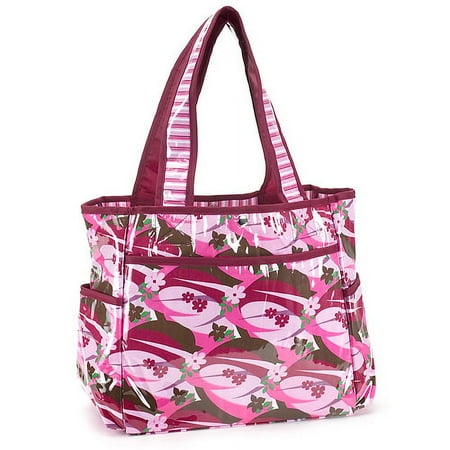 Trend Lab Pink Sorbt Tlp Tote Diaper Bag