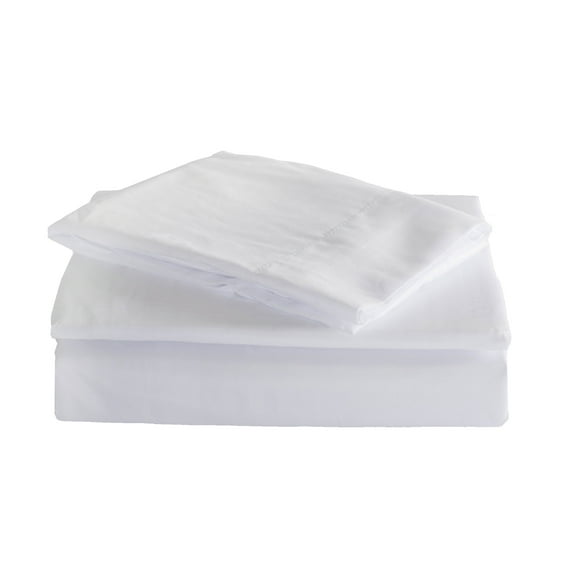 White Microfiber Sheet Set King