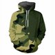 thumbnail image 2 of Sudadera con capucha de camuflaje de jungla con estampado 3D para hombre, sudadera con estampado de gato, holgada, informal, para deportes al aire libre, de manga larga, para niños de calle, 2 of 5