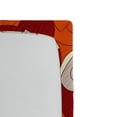 thumbnail image 2 of Ambesonne Modern Fitted Sheet, Spiral Abstract Stripes, Twin XL Size, Orange Ruby Ivory, 2 of 2