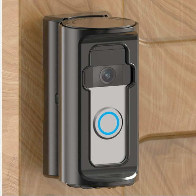Soporte de videoportero antirrobo ajustable 360° para Ring