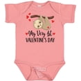 thumbnail image 3 of Inktastic My First Valentines Day Baby Sloth Boys or Girls Baby Bodysuit, 3 of 5