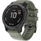 thumbnail image 2 of GarminFenix6x/6xpro, Fenix5X/5Xplus, accesorio Fenix3/3HR, pulsera de ajuste rápido de doble marco de 26 mm de ancho, verde militar + negro, 2 of 5