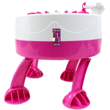 Knitting Loom Machine Toy Playset perfect for creating scarves, hats, and socks.