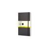 Moleskine Classic Notebook, Soft Cover, Large (5" x 825") Squared/Grid, Black, 192 pages