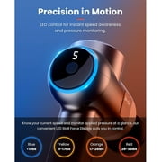 Massage Gun with Heat and Cold Therapy - BOB AND BRAD C2 Pro Deep Tissue Percussion Muscle Massager with 5 Speeds + 5 Heads