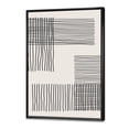 thumbnail image 3 of Designart - Minimal Geometric Compostions Of Elementary Forms XXI - Modern Framed Canvas Wall Art Print, 3 of 4