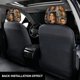 thumbnail image 3 of Tree Hill Funda Protectora Universal para Reposacabezas de Coche, Funda Elástica para Reposacabezas de Asiento de Auto, Funda de Tela Antipolvo, Accesorios de Interior 2 Piezas, 3 of 6