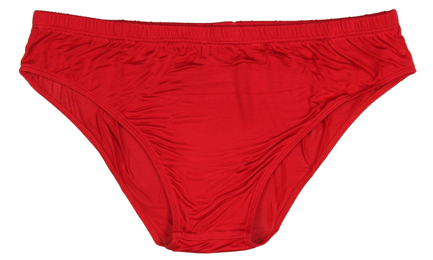 Intimo Mens Big and Tall Classic Silk Bikini Brief Underwear