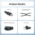 thumbnail image 4 of 90W USB C AC Charger for Dell XPS 9500 9510 9700 9710 Latitude 7410 7310 5420 5520 5320 Precision 5550 3560 5560 5760 3561 LA90PM17 DA90PM170, 4 of 6