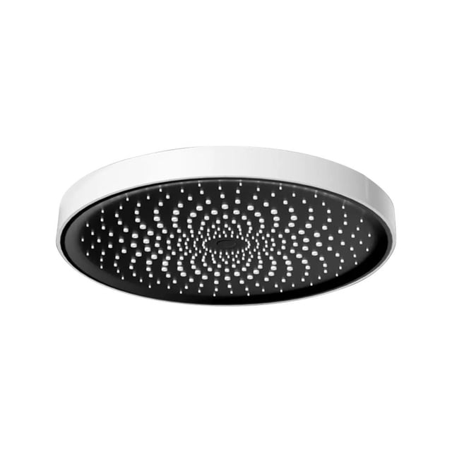 9-Inch ABS Pressurized Shower Head with 374 Spray Holes, Adjustable Rainfall & Massage Modes for Enhanced Water Flow
